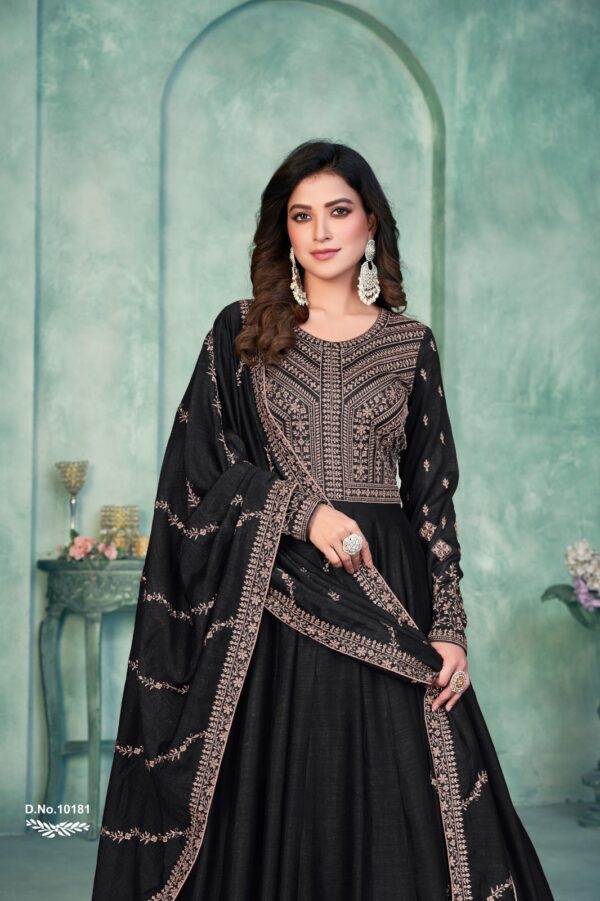 Anjubaa Vol 18 Designer Art Silk Salwar Kameez Catalog Wholesale Collection Exporter - Image 14