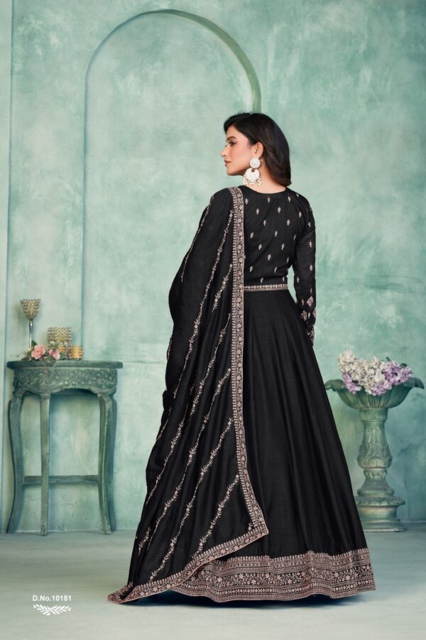 Anjubaa Vol 18 Designer Art Silk Salwar Kameez Catalog Wholesale Collection Exporter - Image 13