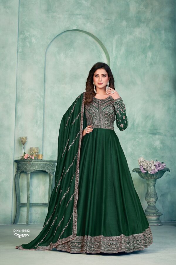 Anjubaa Vol 18 Designer Art Silk Salwar Kameez Catalog Wholesale Collection Exporter - Image 8
