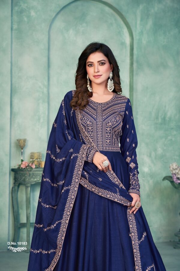 Anjubaa Vol 18 Designer Art Silk Salwar Kameez Catalog Wholesale Collection Exporter - Image 7