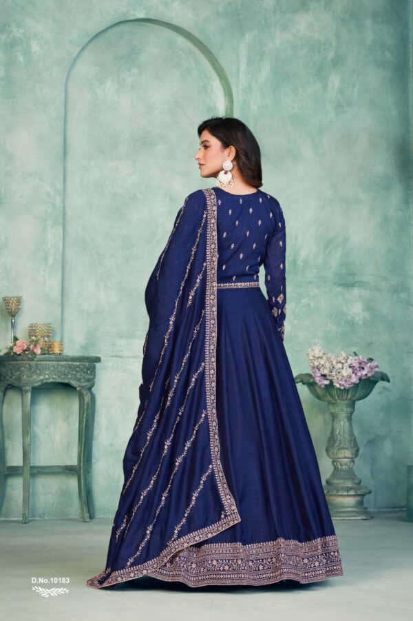 Anjubaa Vol 18 Designer Art Silk Salwar Kameez Catalog Wholesale Collection Exporter - Image 5