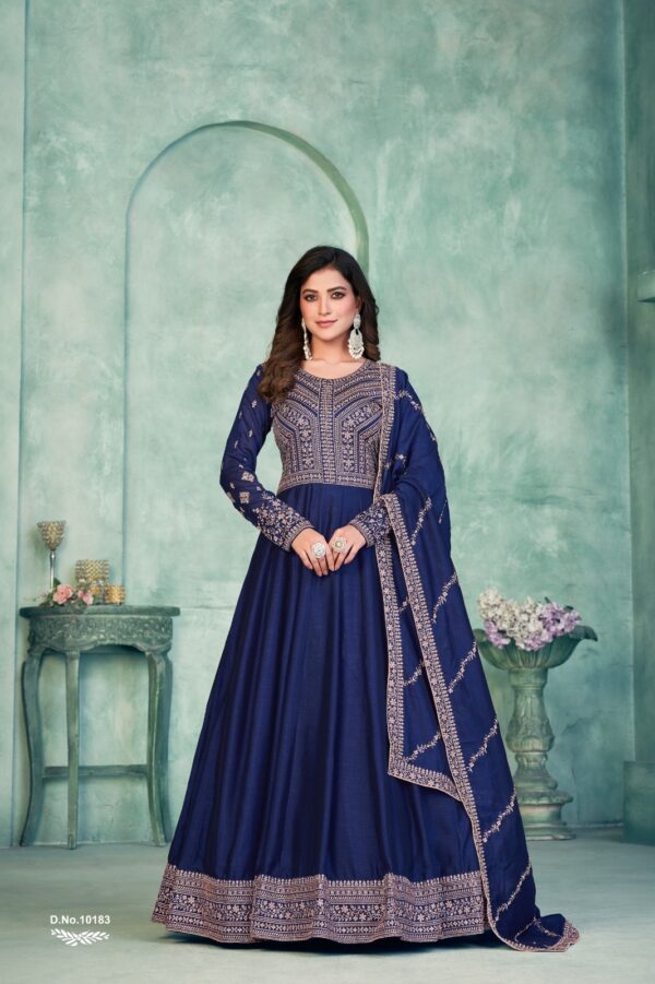 Anjubaa Vol 18 Designer Art Silk Salwar Kameez Catalog Wholesale Collection Exporter - Image 4