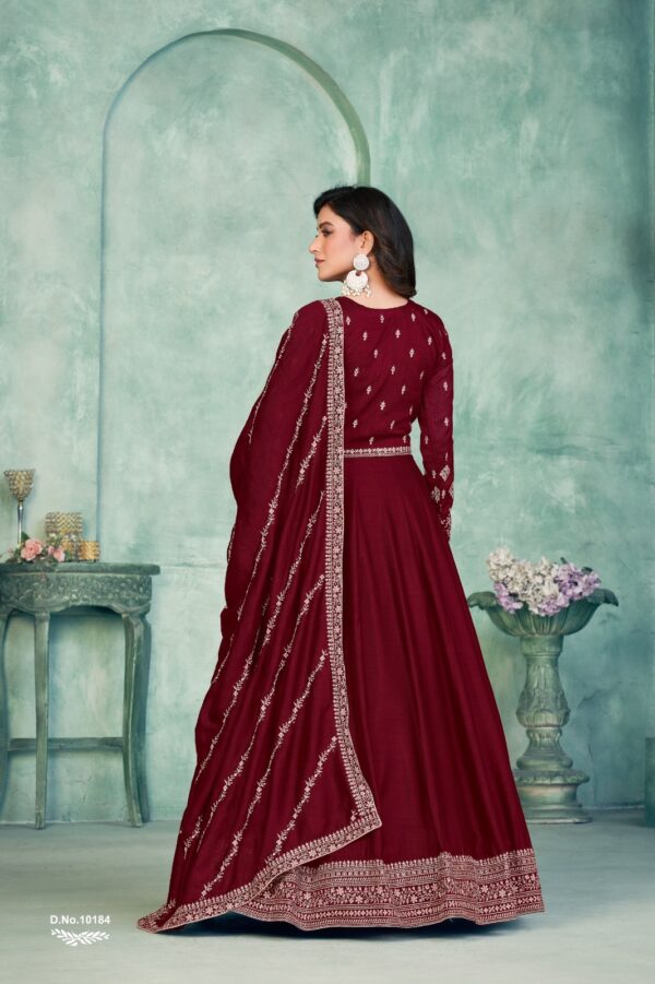 Anjubaa Vol 18 Designer Art Silk Salwar Kameez Catalog Wholesale Collection Exporter - Image 3