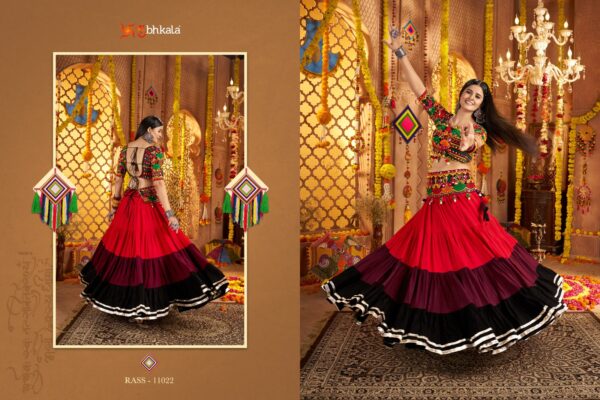 Kf Raas Vol 21 Navratri Designer Lehenga Choli Wholesale Catalog Collection Supplier - Image 4