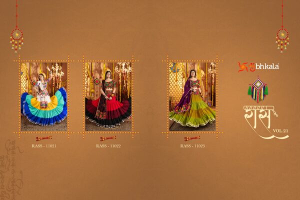 Kf Raas Vol 21 Navratri Designer Lehenga Choli Wholesale Catalog Collection Supplier - Image 10