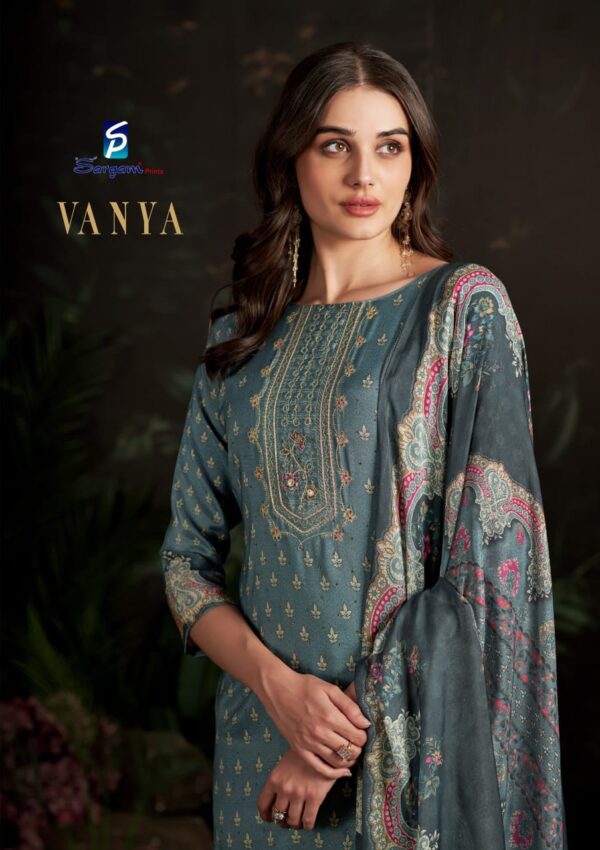 Sargam Vanya Viscose Muslin Digital Printed Salwar Kameez Collection