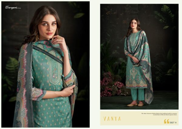 Sargam Vanya Viscose Muslin Digital Printed Salwar Kameez Collection - Image 4