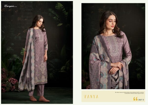 Sargam Vanya Viscose Muslin Digital Printed Salwar Kameez Collection - Image 3