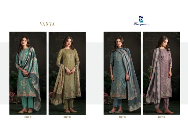 Sargam Vanya Viscose Muslin Digital Printed Salwar Kameez Collection - Image 7